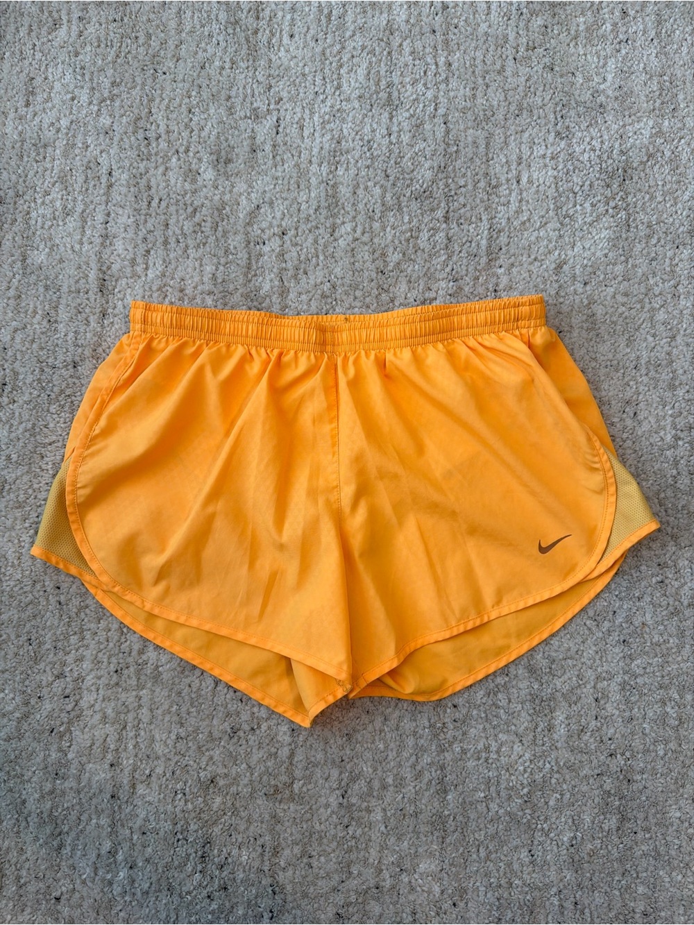 Nike Bright Orange Women's Athletic Running Shorts